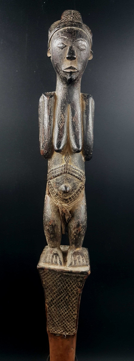 Sceptre d'autorité, peuple Luba-Tabwa, R.D.C.-photo-5