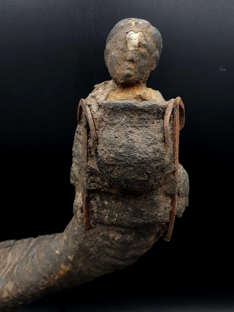 Fetish Horn, Voodoo Cult, Fon People, Benin-photo-4