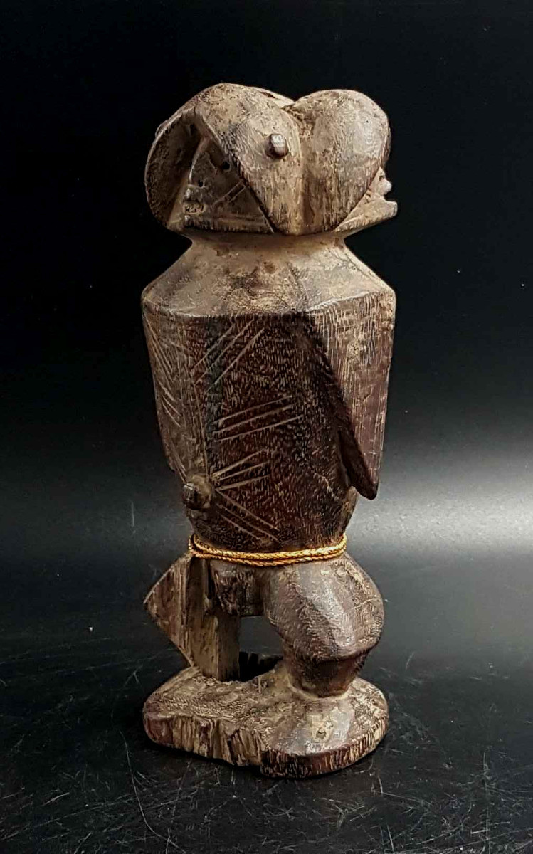 Statue tricéphale, peuple Losso, Togo-photo-2