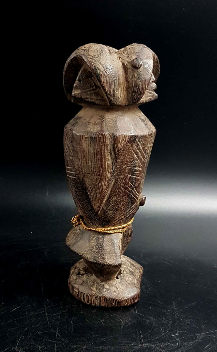 Statue tricéphale, peuple Losso, Togo-photo-2