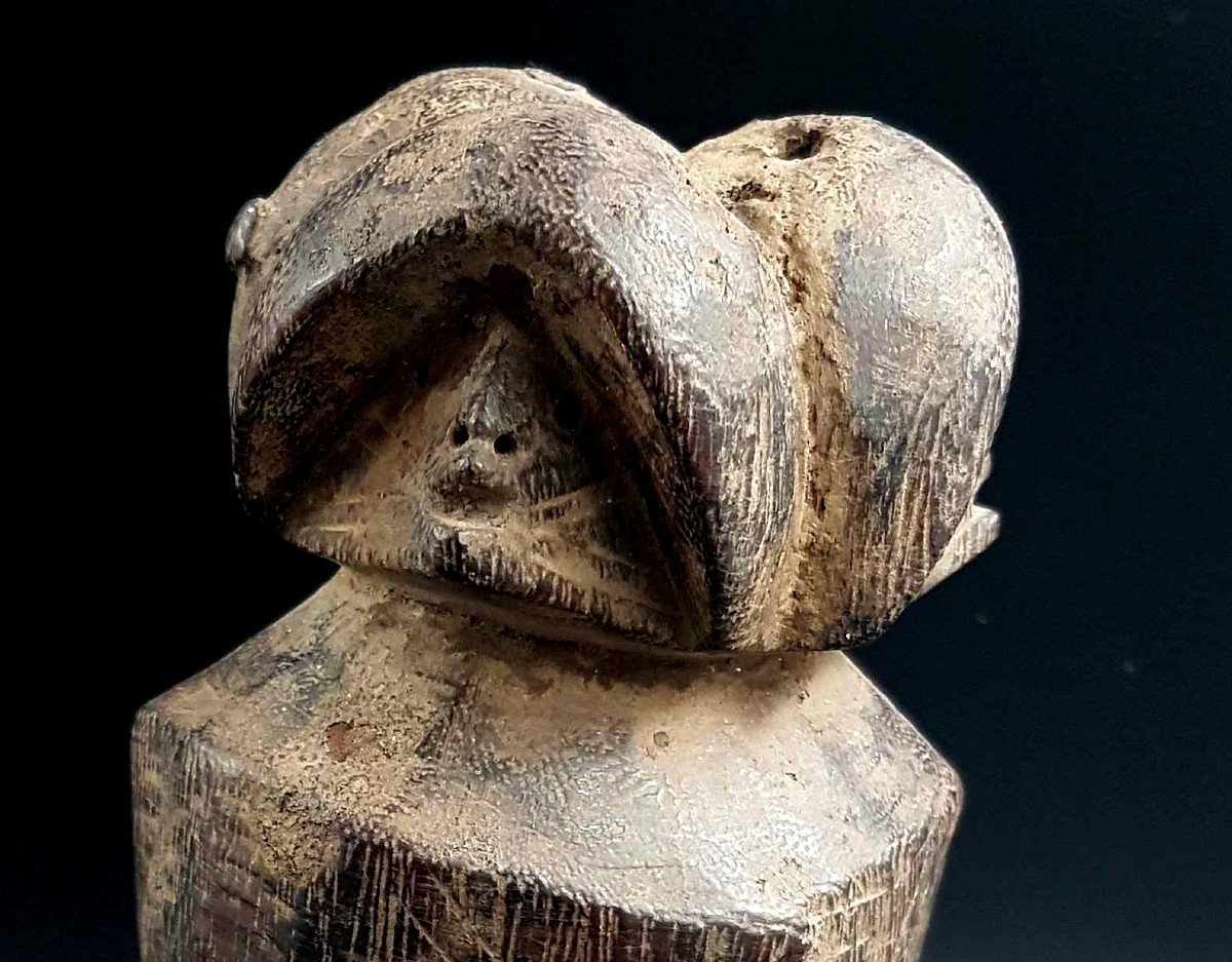 Statue tricéphale, peuple Losso, Togo-photo-4