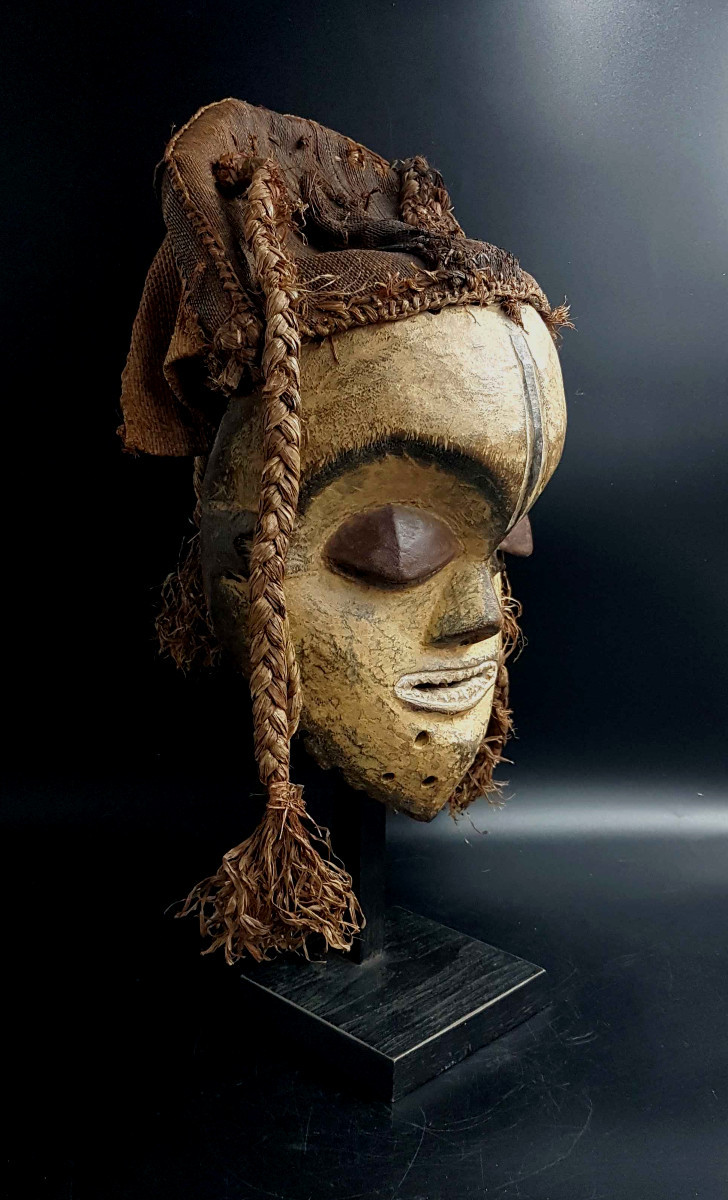 Masque « Nganga Ngombo » , peuple Pende, R.D.C.-photo-2