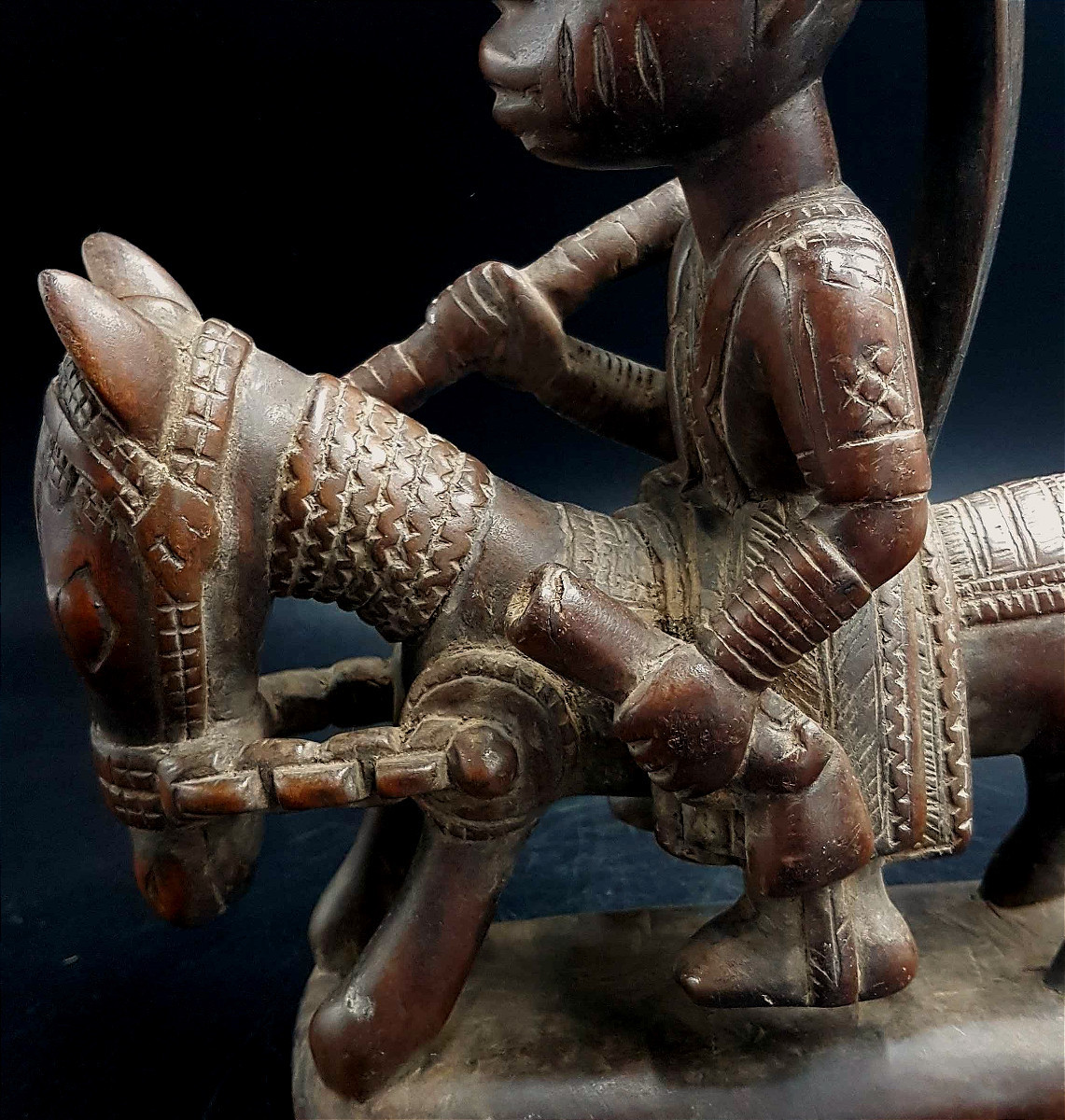 Cavalier Yoruba, Bénin ou Nigeria 01-photo-3