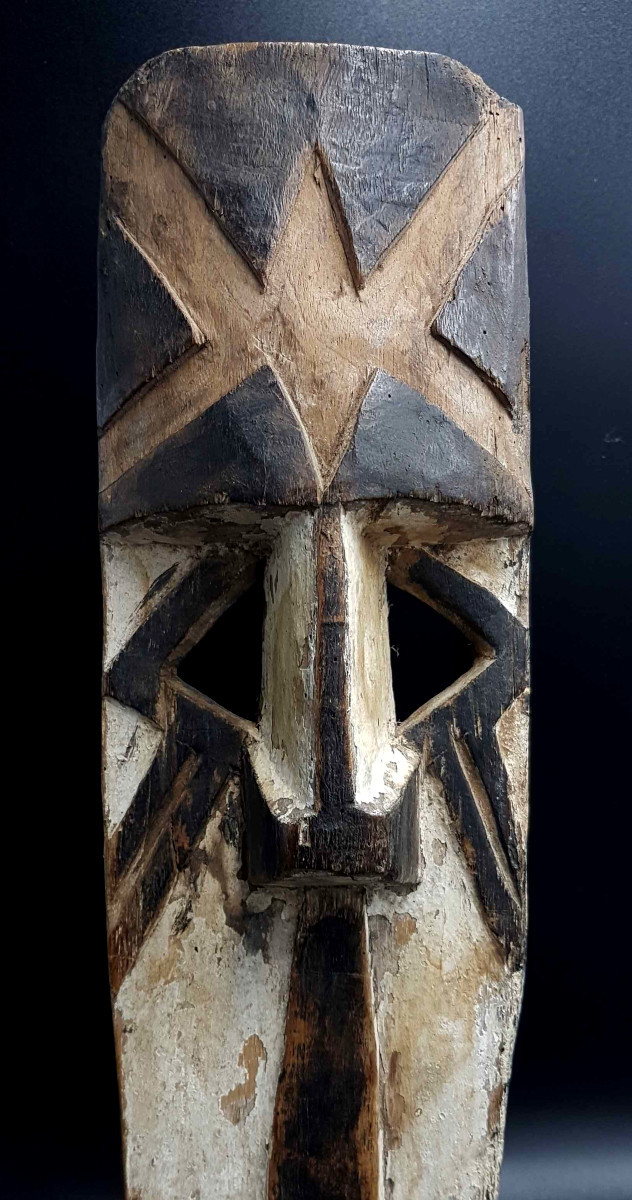 Masque « Igri », peuple Igbo-Afikpo, Nigeria-photo-3