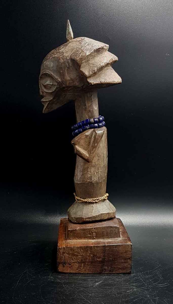 Buste féminin, peuple Luba-Shankadi, R.D.C.-photo-2