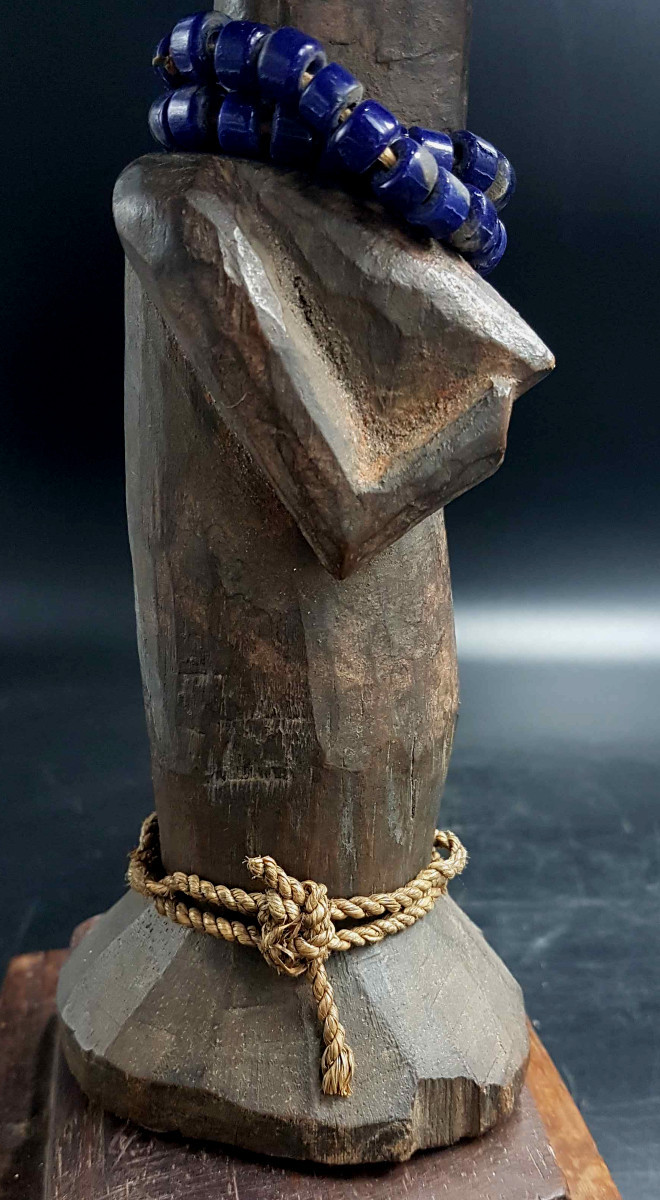 Buste féminin, peuple Luba-Shankadi, R.D.C.-photo-4