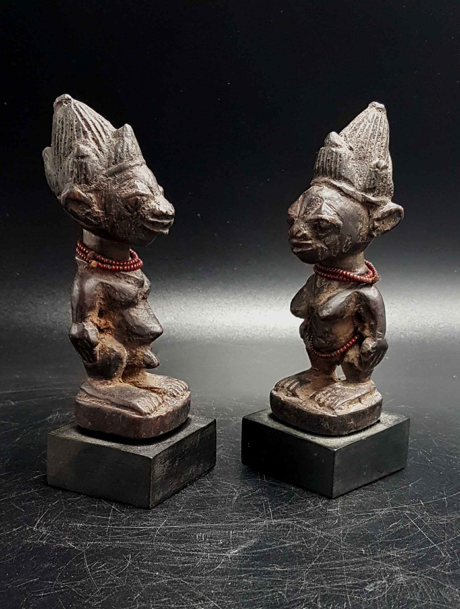 Pair Of Ibeji, Yoruba People, Nigeria-photo-2
