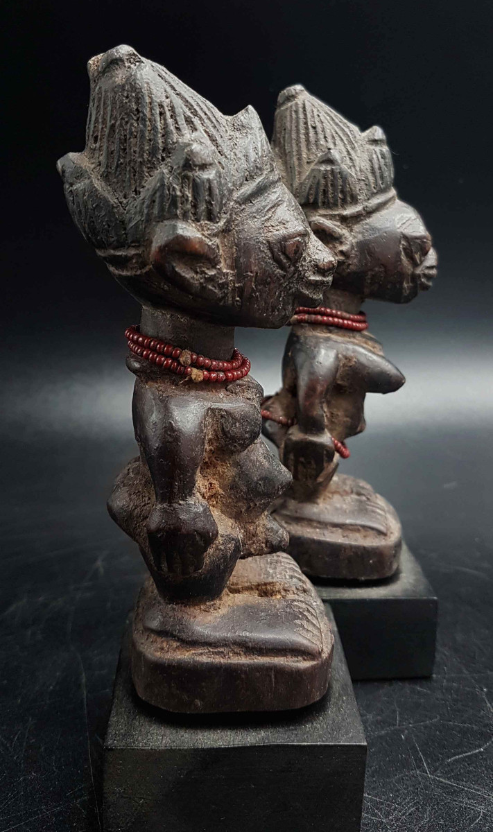 Pair Of Ibeji, Yoruba People, Nigeria
