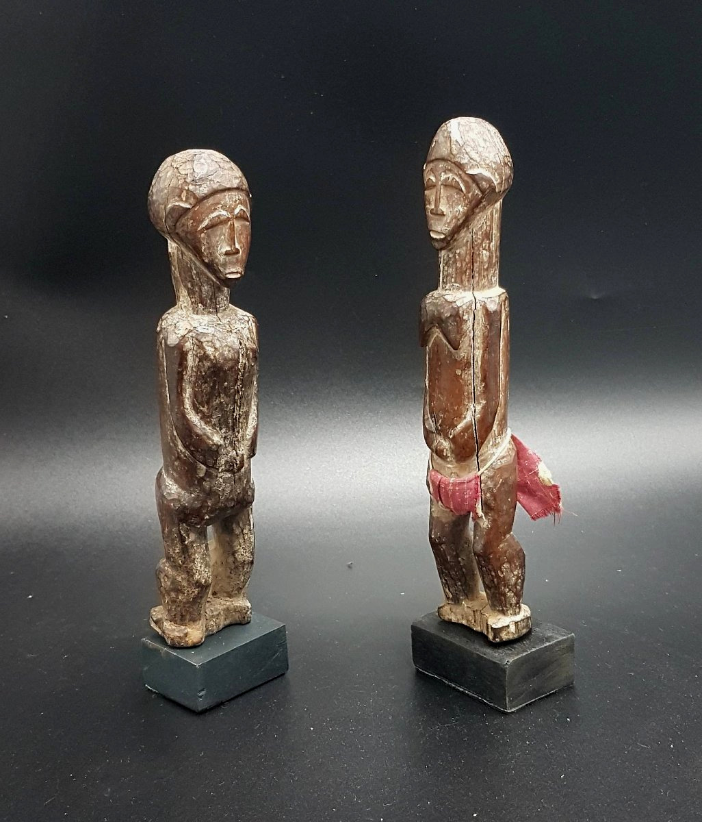 Couple, peuple Djimini, Côte d'Ivoire-photo-2