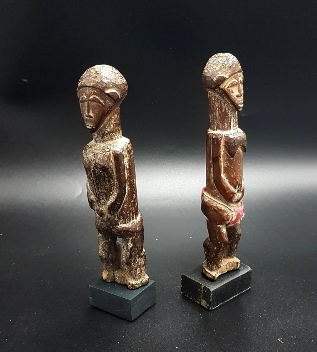 Couple, peuple Djimini, Côte d'Ivoire-photo-2