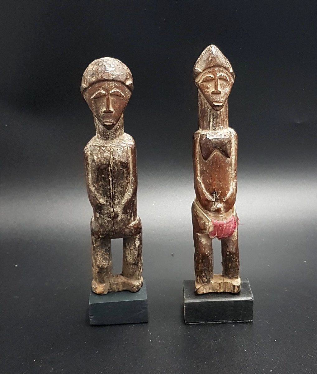Couple, peuple Djimini, Côte d'Ivoire