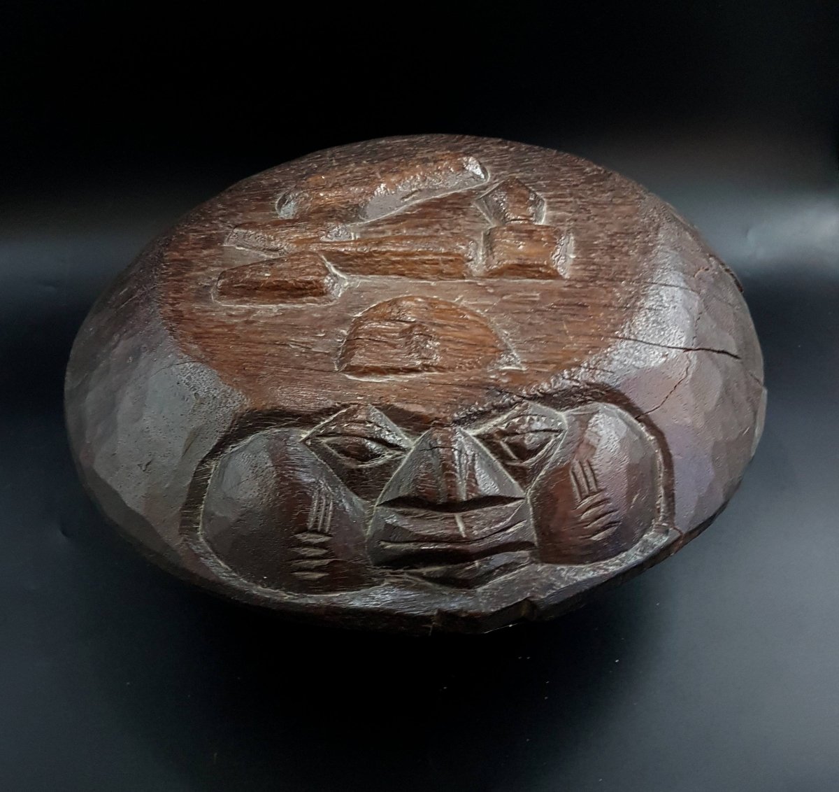 Boite à divination, peuple Owo, Nigeria
