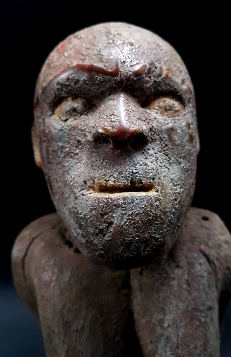 Statue d'ancêtre, peuple Keaka, Cameroun-photo-4