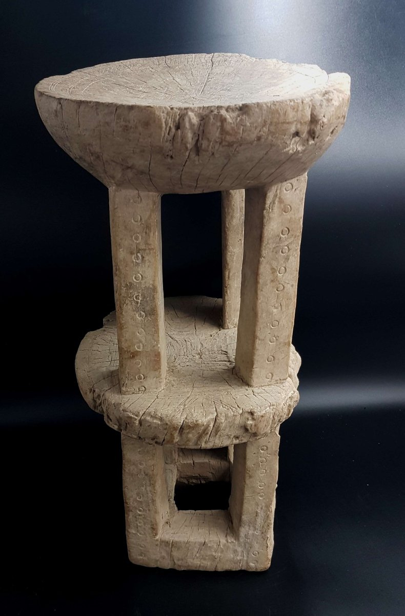 Tabouret, peuple Bobo, Burkina Faso-photo-2