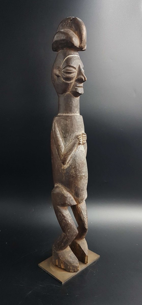 Statue "Khosi", peuple Yaka, R.D.C.-photo-3