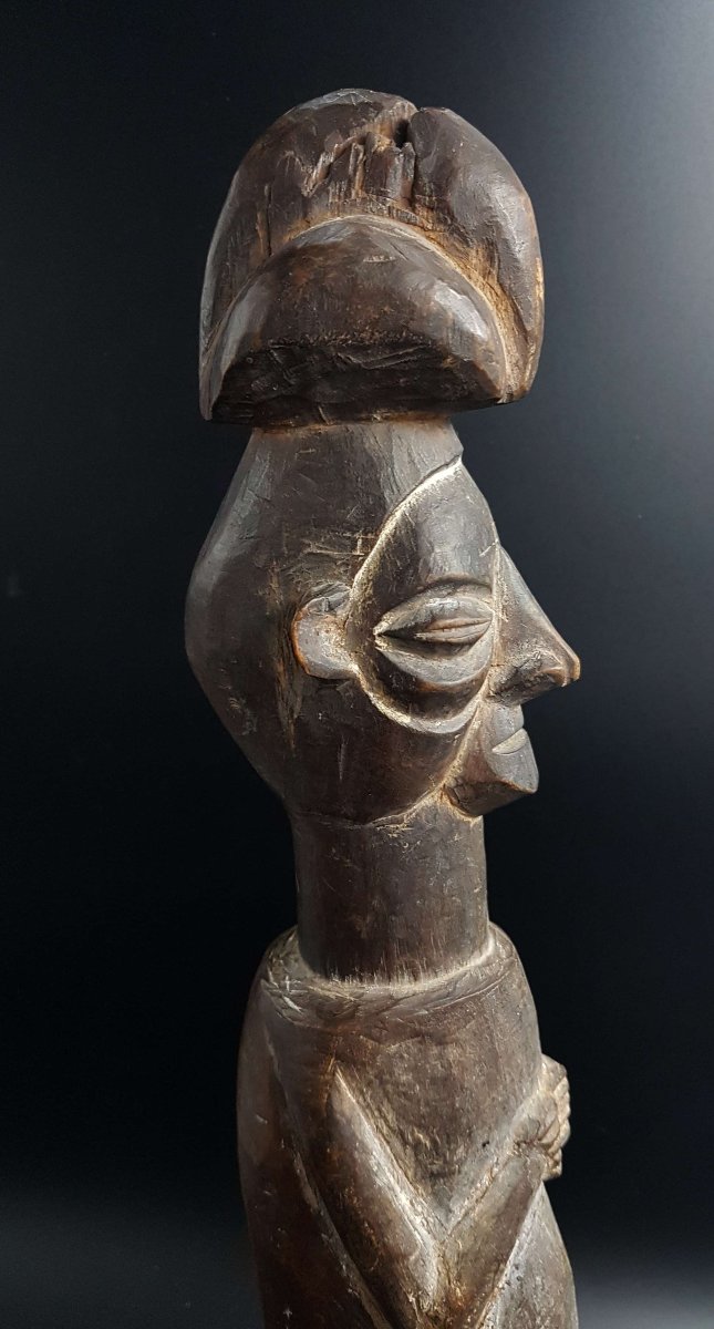 Statue "Khosi", peuple Yaka, R.D.C.-photo-4