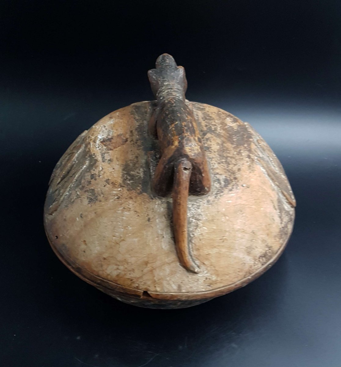 Boîte à Divination "opon Igede Ifa", Yoruba, Nigeria 02-photo-2