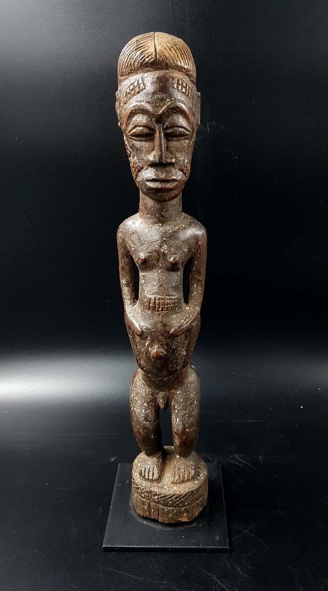 Figure Masculine Baoulé - Côte d'Ivoire-photo-2