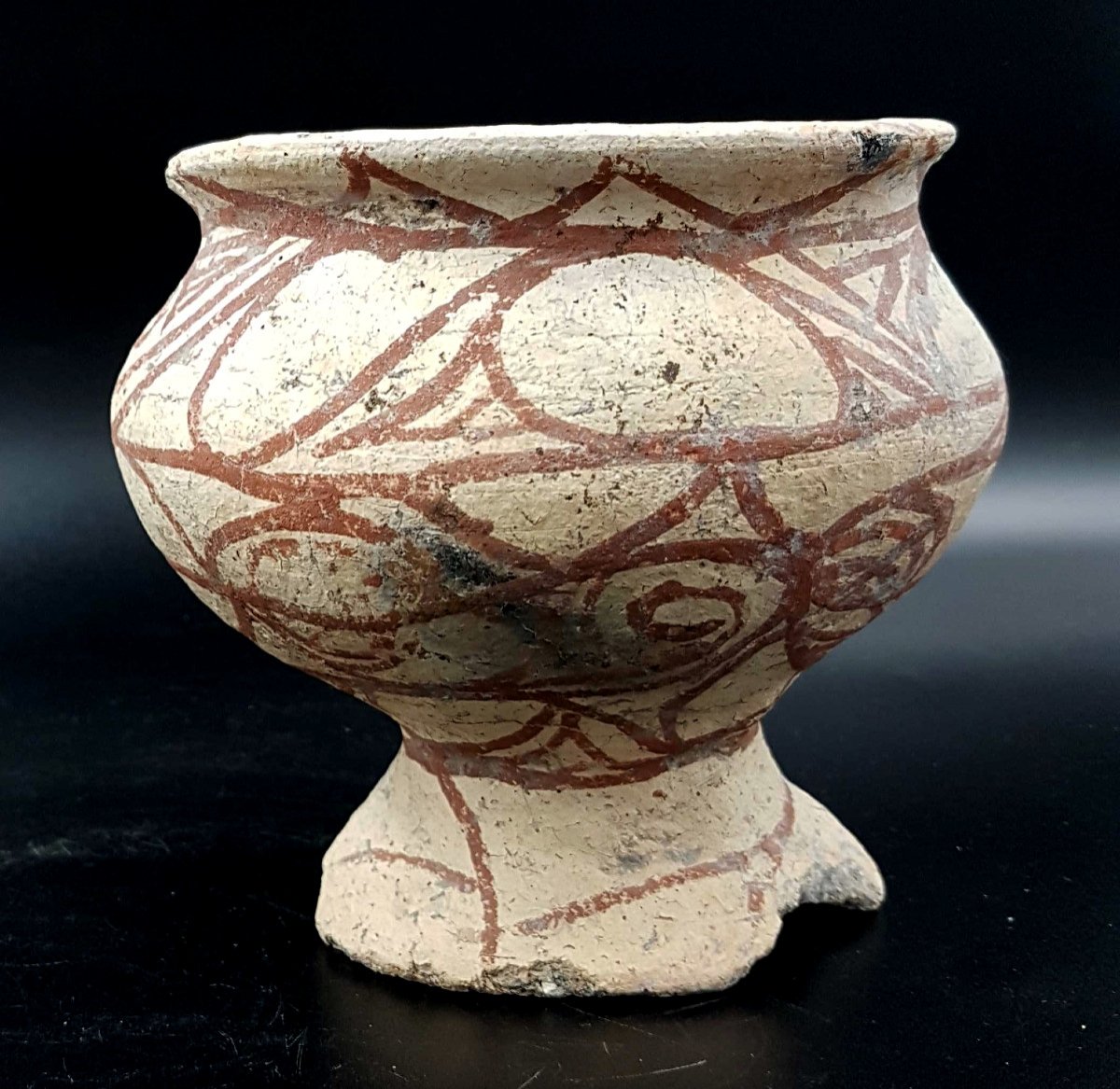 Terracotta Vase, Ban Chiang, Thailand, (-2500, -1000 Bc)-photo-1