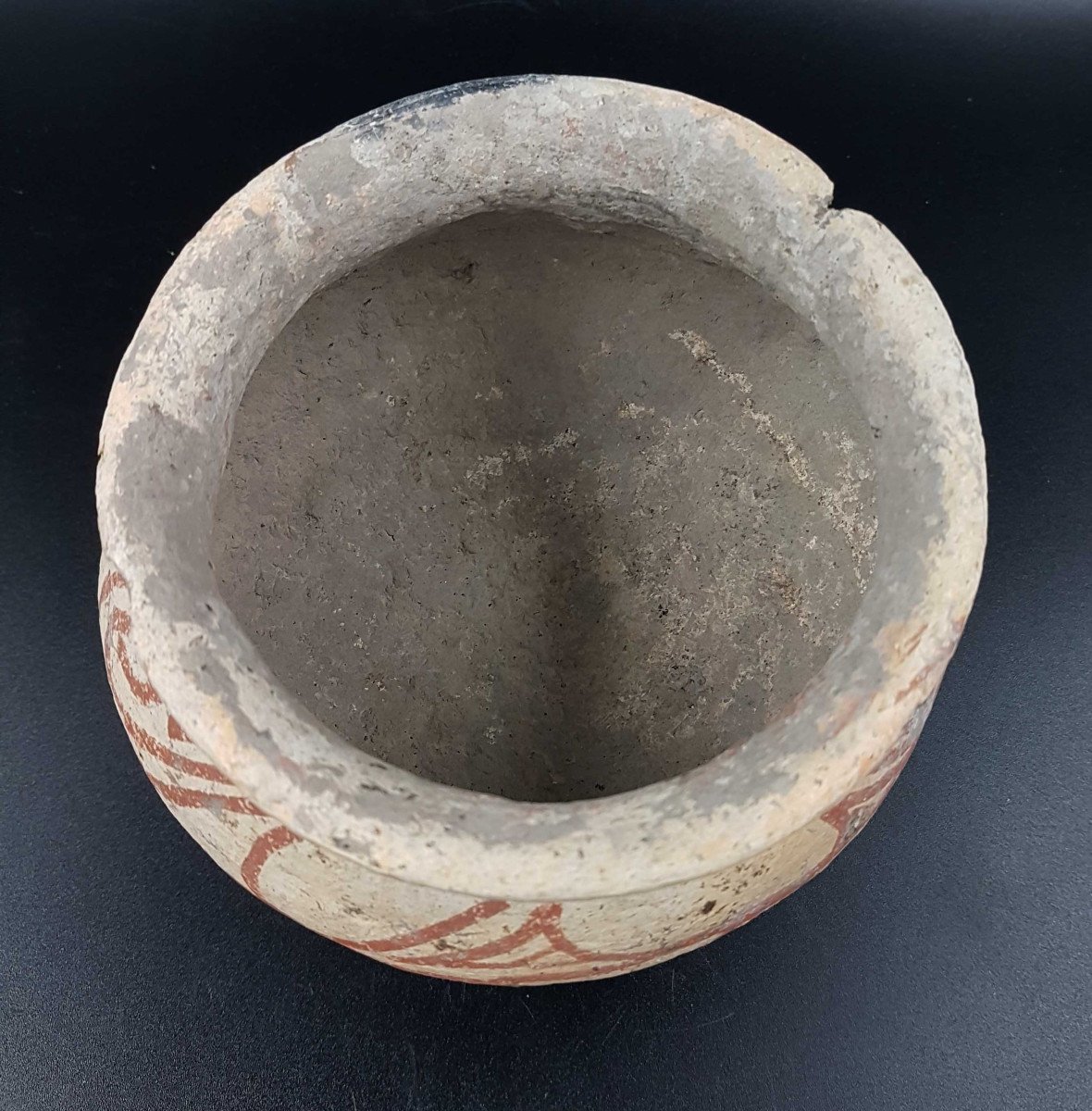 Terracotta Vase, Ban Chiang, Thailand, (-2500, -1000 Bc)-photo-2