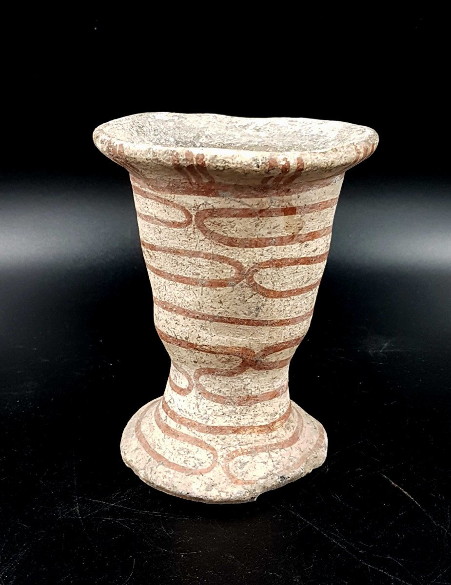 Terracotta Cup, Ban Chiang, Thailand, (-2500, -1000 Bc)-photo-3