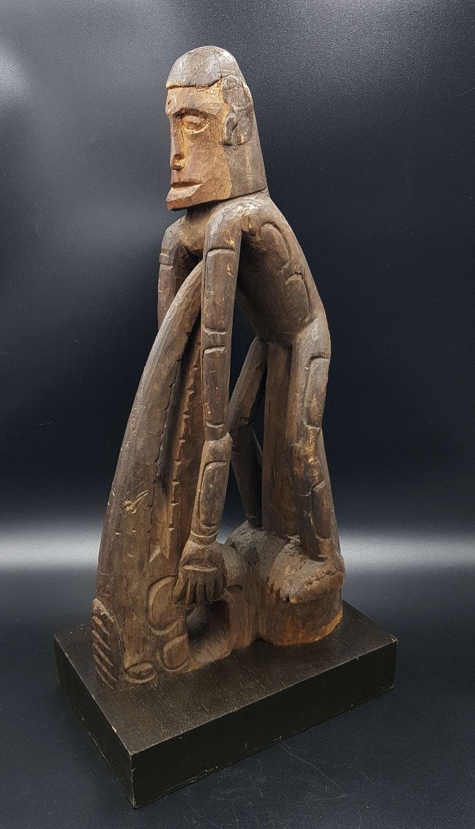 Proue De Pirogue, Asmat, Papouasie-nouvelle-guinée