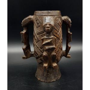 Three Handle Cup, Kuba, Democratic Republic Of The Congo