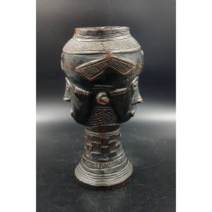 Janus Palm Wine Cup, Kuba People, Drc