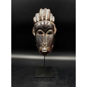 Masque portrait, peuple Baoulé, Côte d'Ivoire 01