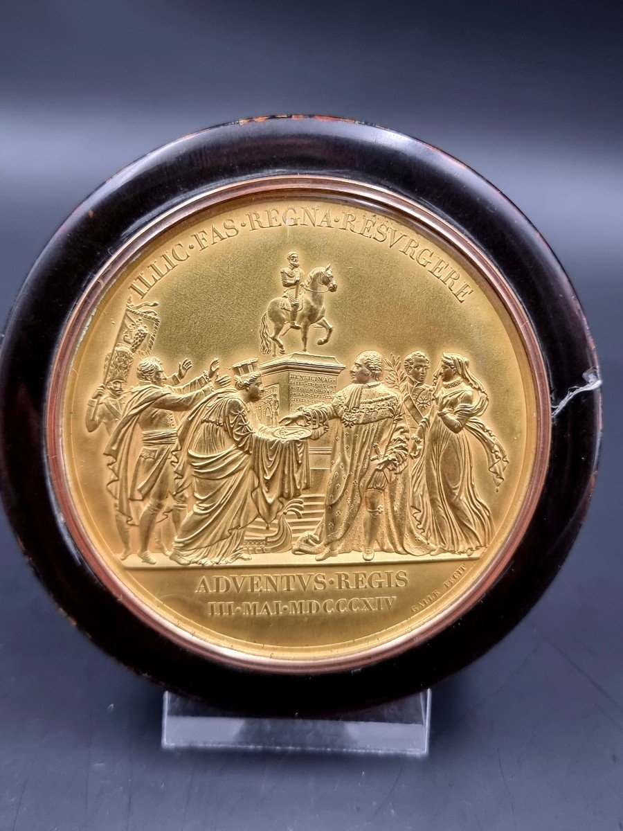 Snuff Box The Entry Of The King In Paris On May 3, 1814-photo-2