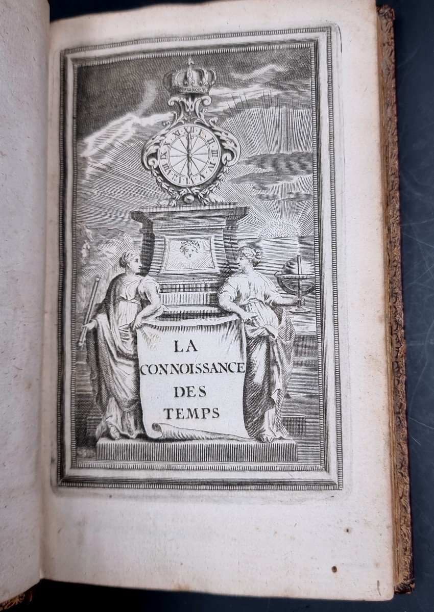 Knowledge Of Times 1726 Alliance Coat Of Arms Of Louis XV And Marie Leczinska-photo-6