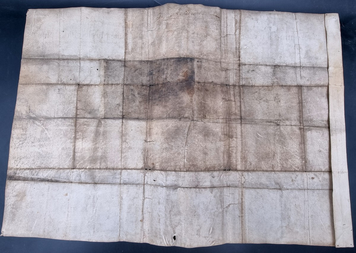 Certificate Of Proof Of Nobility Coat Of Arms Resimont Family Brussels Luxembourg 1682-photo-1
