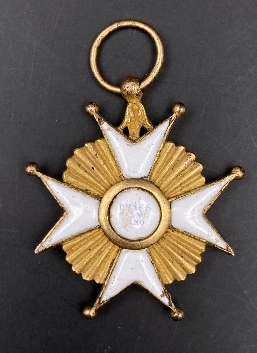 Freemasonry Medal, Early 19th Century, Enamel And Gilded Bronze -photo-2