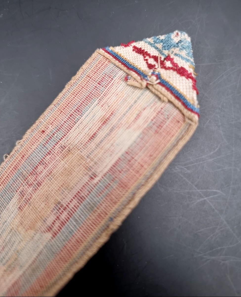 ruban galon ornement de livrée brodé d'armoiries d'écus de la famille Altieri Vincenzo Maria -photo-2