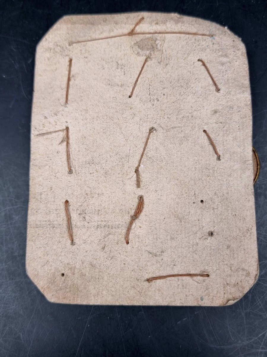 Sheet Of 10 Revolutionary Buttons, District Of St Etienne, The Nation, The Law, The King, Cheek, Wood-photo-3