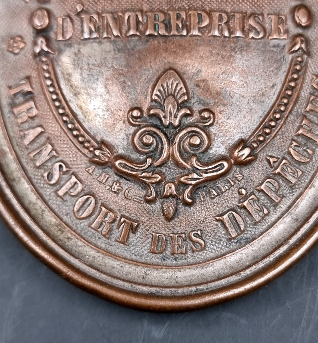 Postal Administration Plaque, Company Mail, Dispatch Transport, Am Paris -photo-2