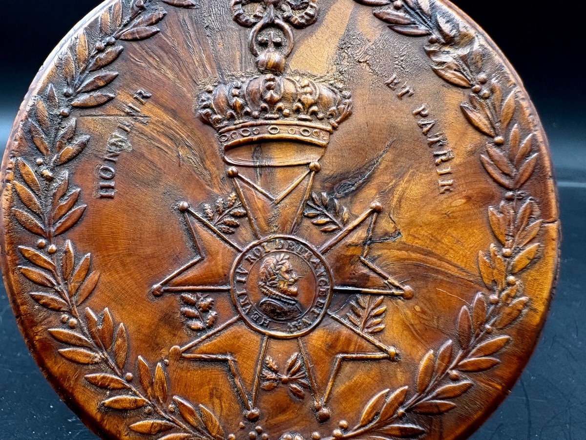 Pressed Wood Box: Battle Of Waterloo, Napoleon—-photo-3