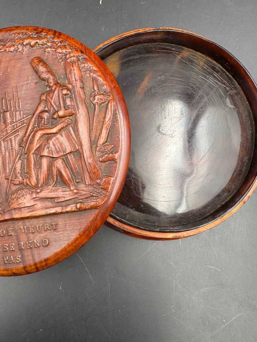 Pressed Wood Box: Battle Of Waterloo, Napoleon—-photo-4