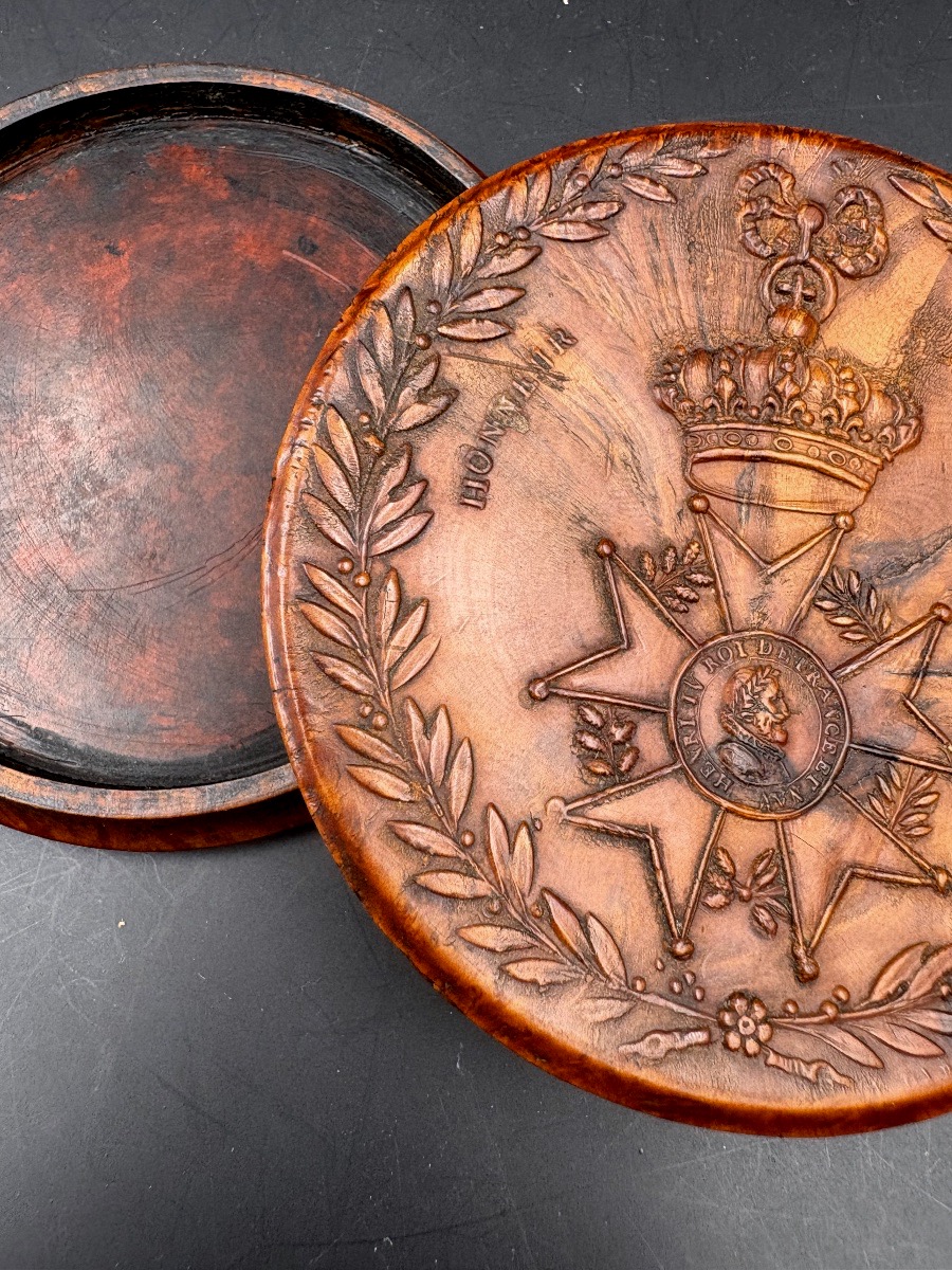 Pressed Wood Box: Battle Of Waterloo, Napoleon—-photo-5