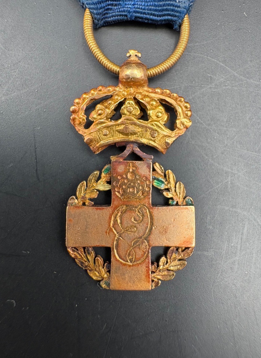 Réduction de la médaille de l'ordre militaire de Savoie 1815-photo-3