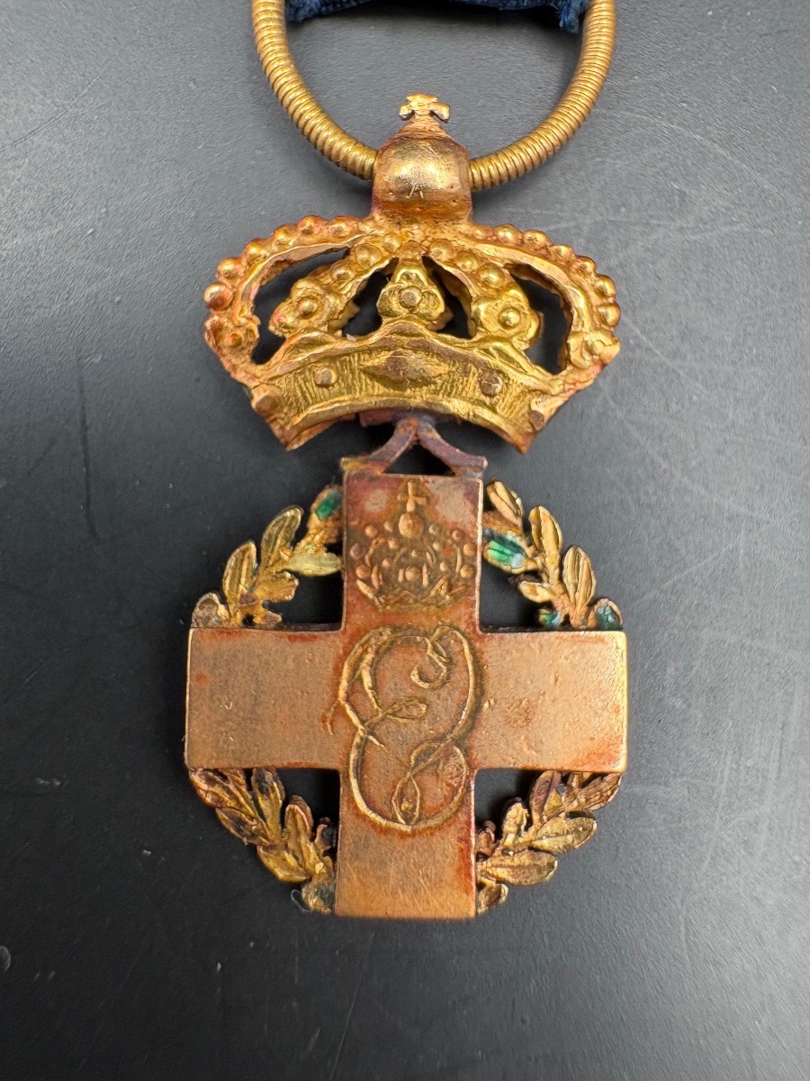 Réduction de la médaille de l'ordre militaire de Savoie 1815-photo-2