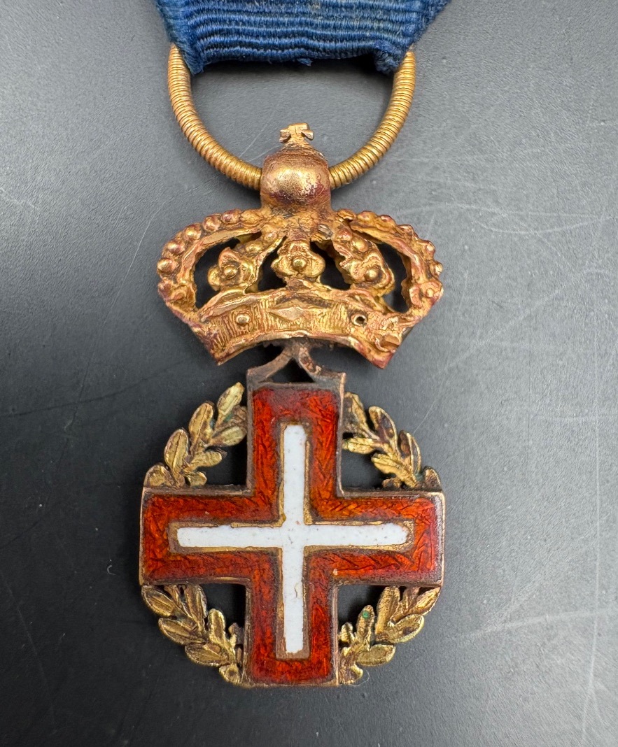 Réduction de la médaille de l'ordre militaire de Savoie 1815
