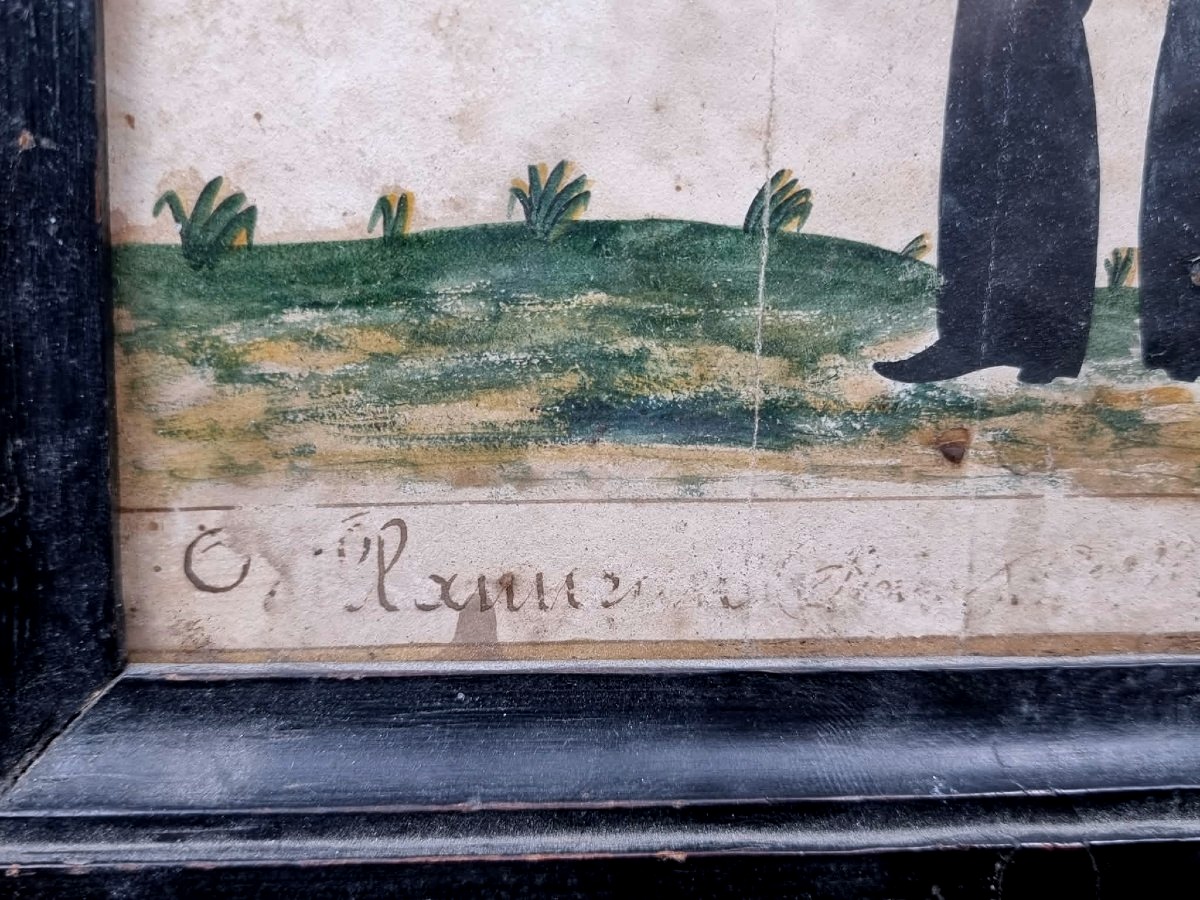 A Royal Guard Grenadier—a Drawing On The Back Of A Letter? -photo-3