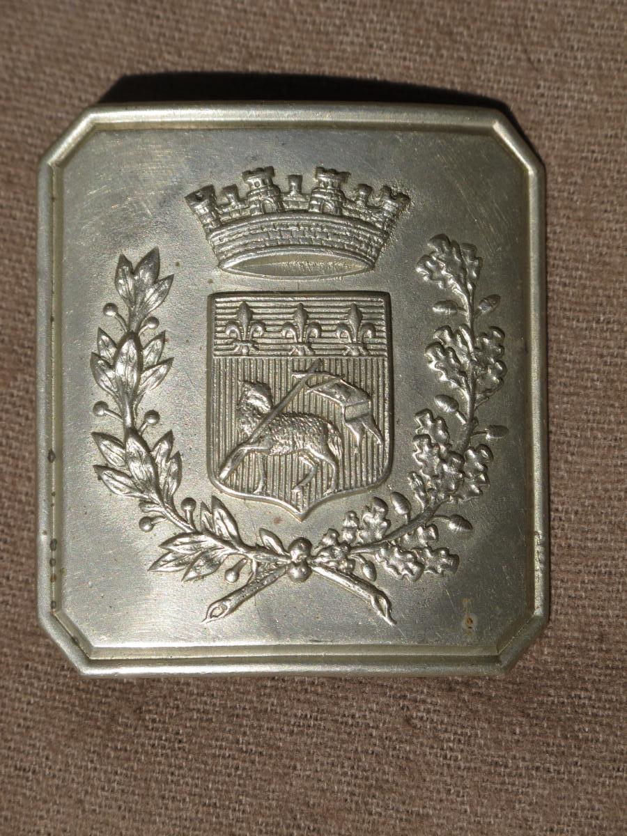 Plaque Buckle Belt Belt Girdle Of The City Of Rouen
