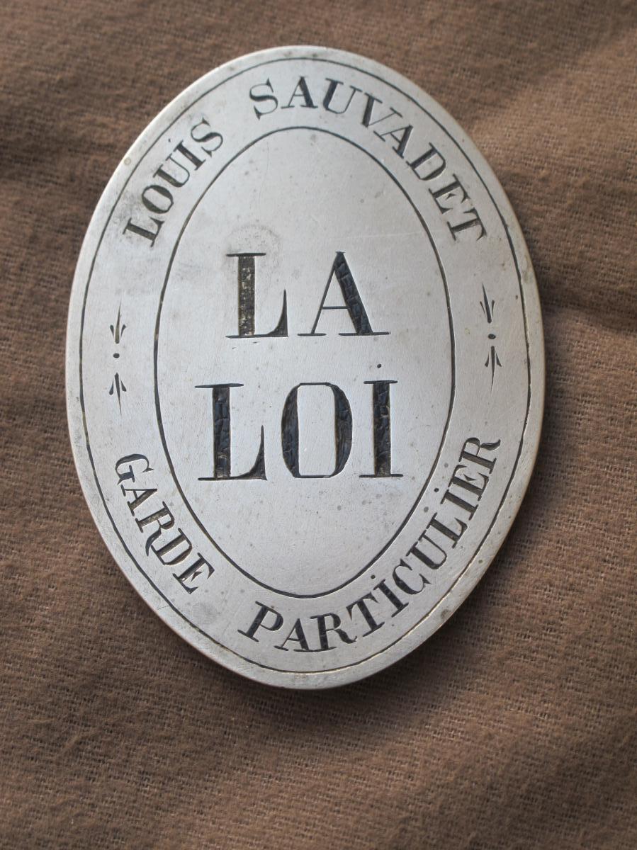 Louis Sauvadet Guard Plate The Law