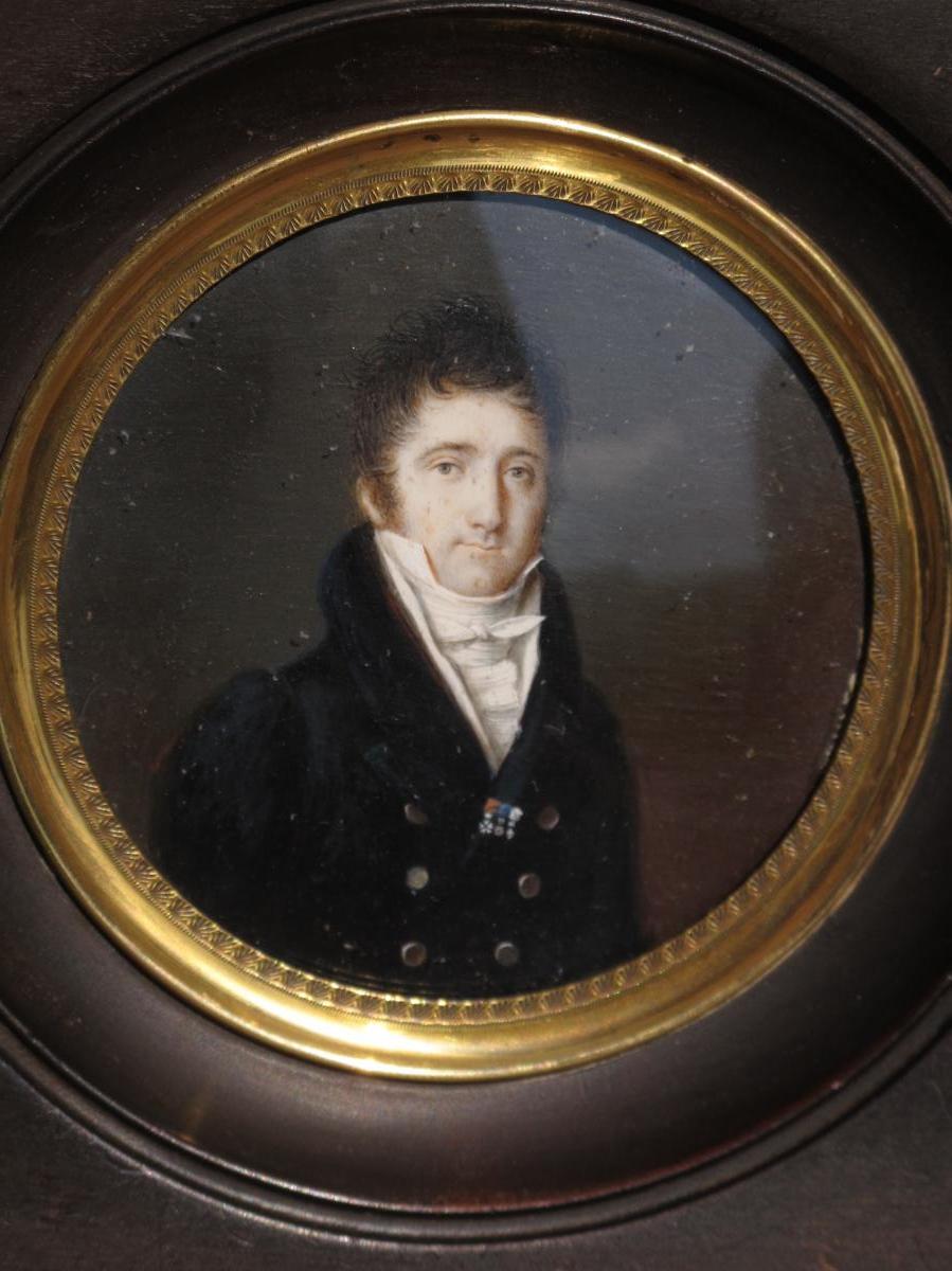 Miniature Homme Légion d'Honneur Décoration Du Lys Vers 1816 Belle Qualité-photo-2