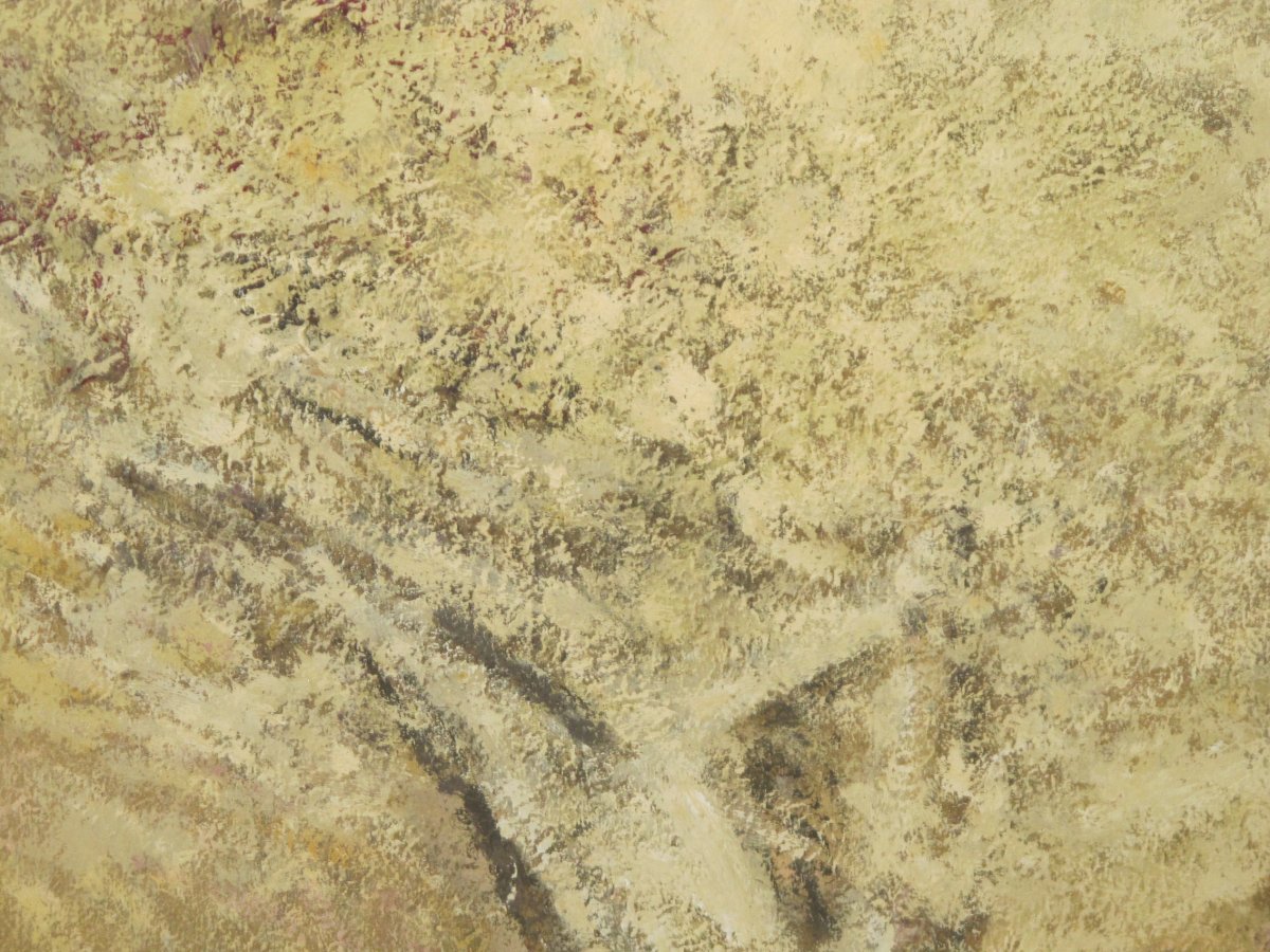 Peinture l'Arbre d'Athéna Par Henri André Martin-photo-2