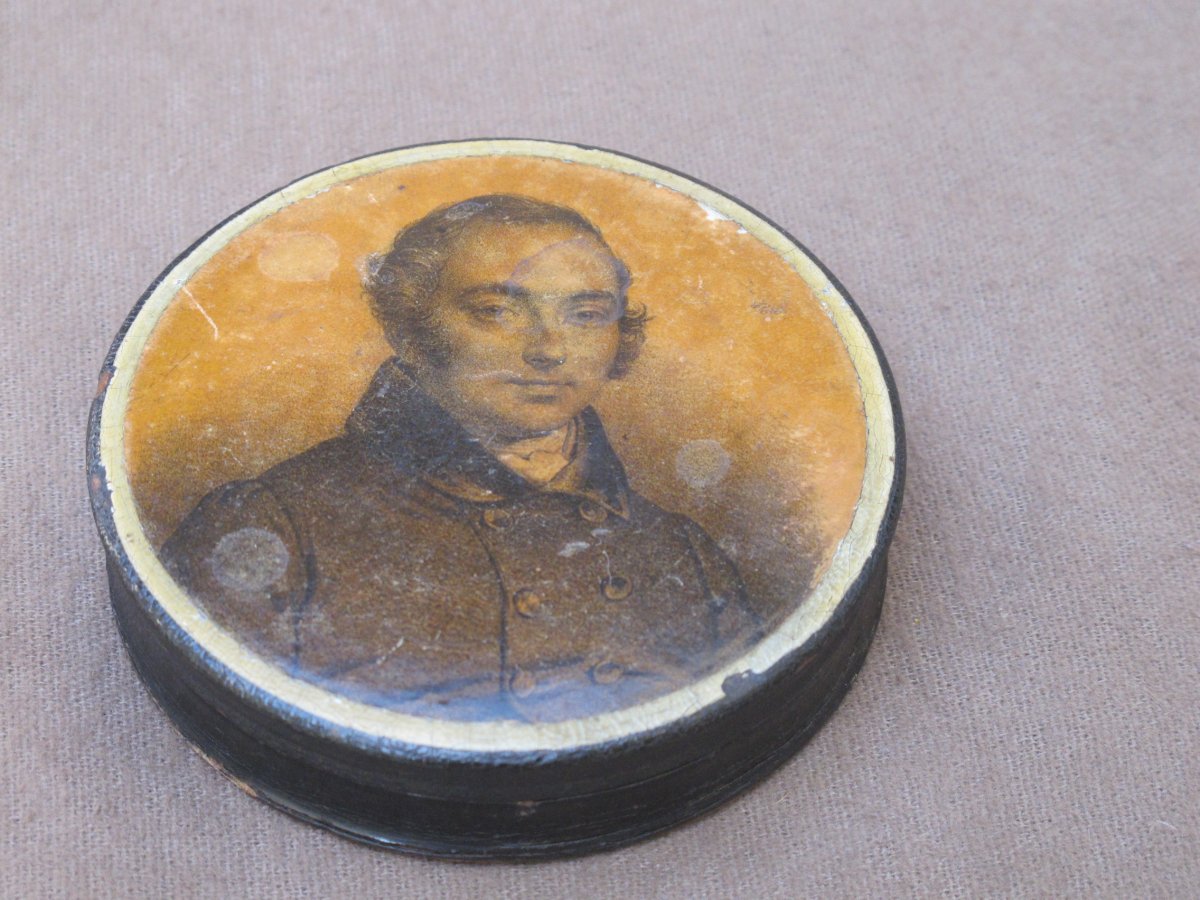 Box Snuff Box Representative Casimir Périer Nineteenth Century-photo-4