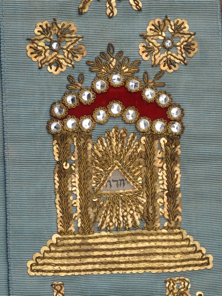 Cord Freemason Embroidered Temple Square Compass Star Mallet Sun Caduceus Trowel Level-photo-4