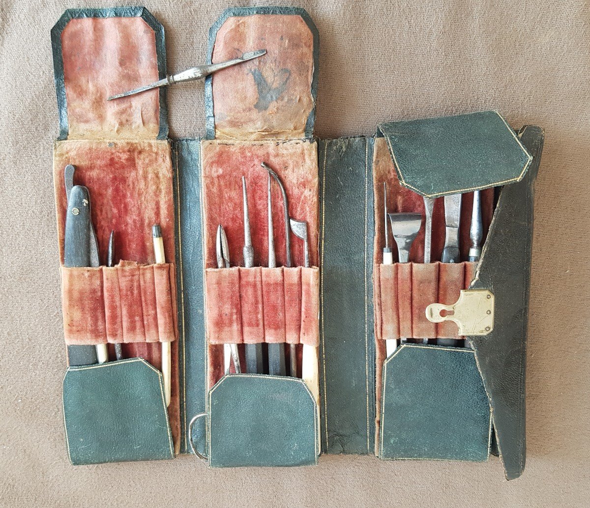 Trousse De Médecin Chirurgien Samson Fabricant Instruments Chirurgie Paris -photo-2